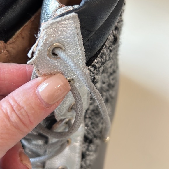 Sam Edelman Caldwell Waterproof Rain
Snow Duck Boots Silver Gray Tweed size 8 - Picture 7 of 13